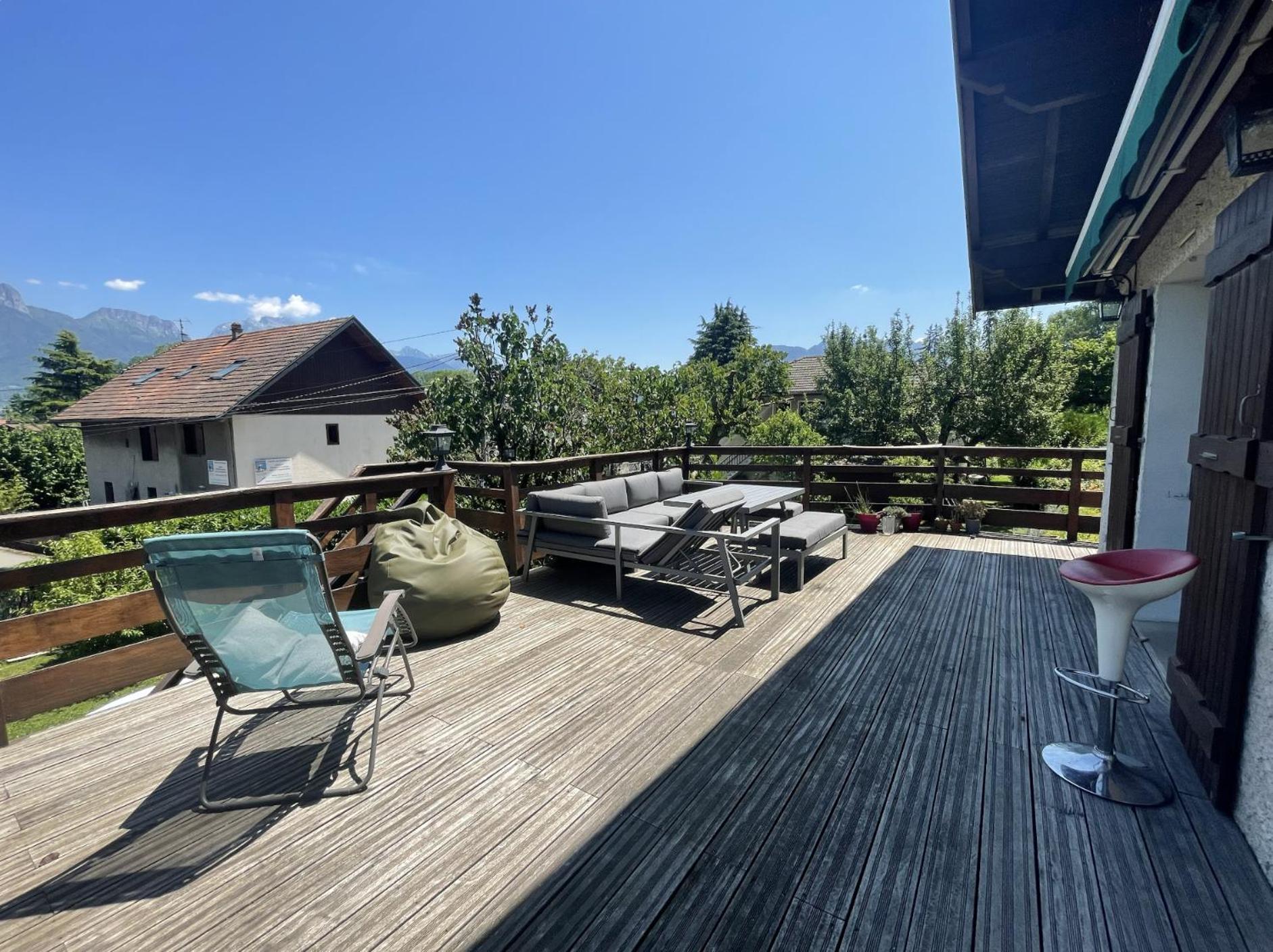 Cosy Chalet Annecy Lake For A Family Sevrier Exterior photo