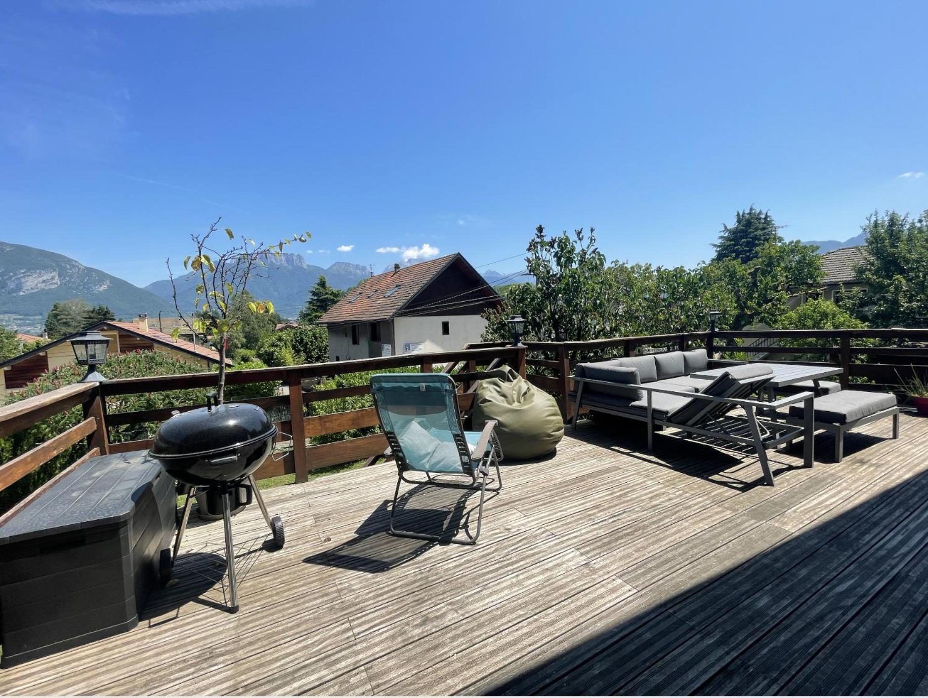 Cosy Chalet Annecy Lake For A Family Sevrier Exterior photo